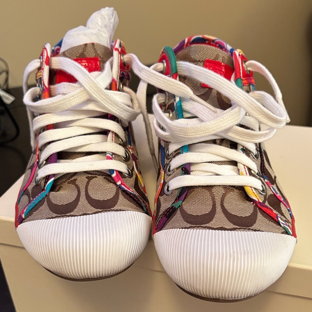 Coach Zoe Jacquard sneakers - Picture 3 of 5